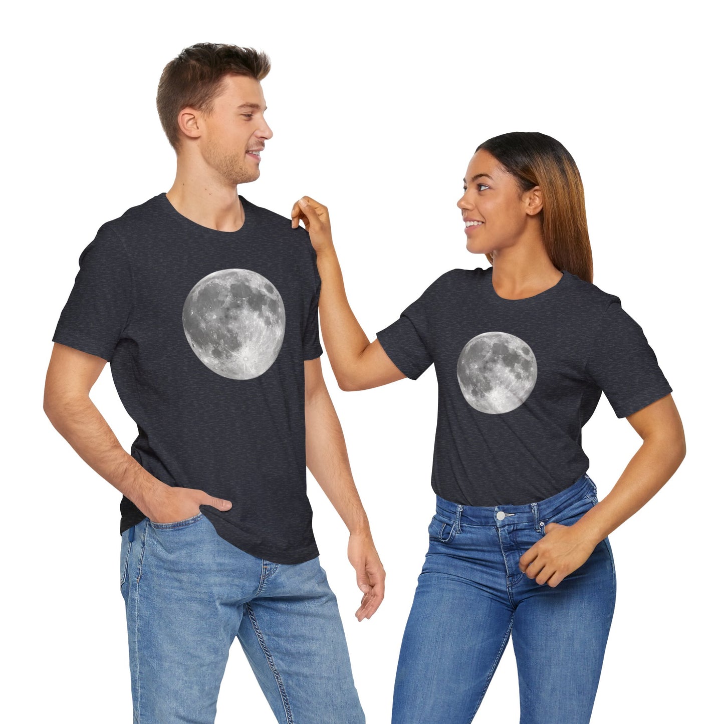 Full Moon T Shirt With Logo