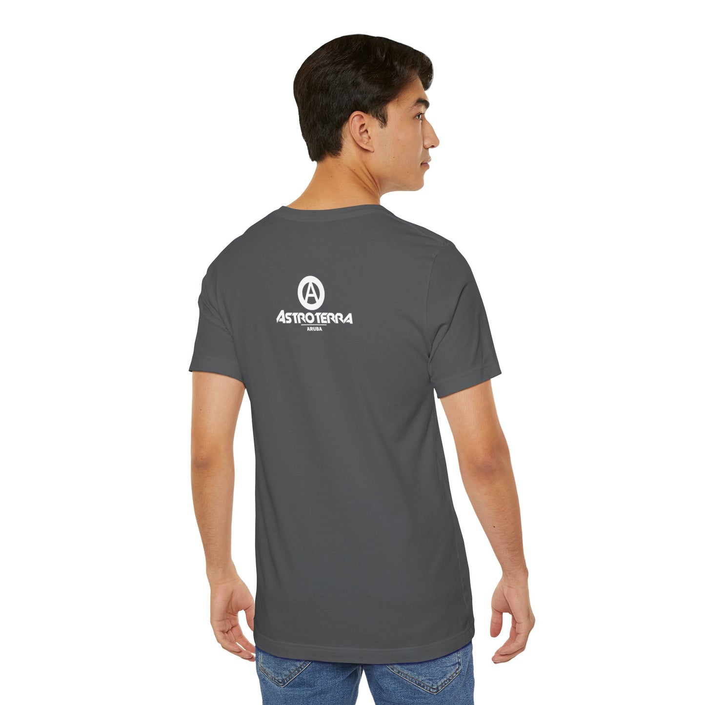 Cross Ellipse Moon T Shirt With Logo