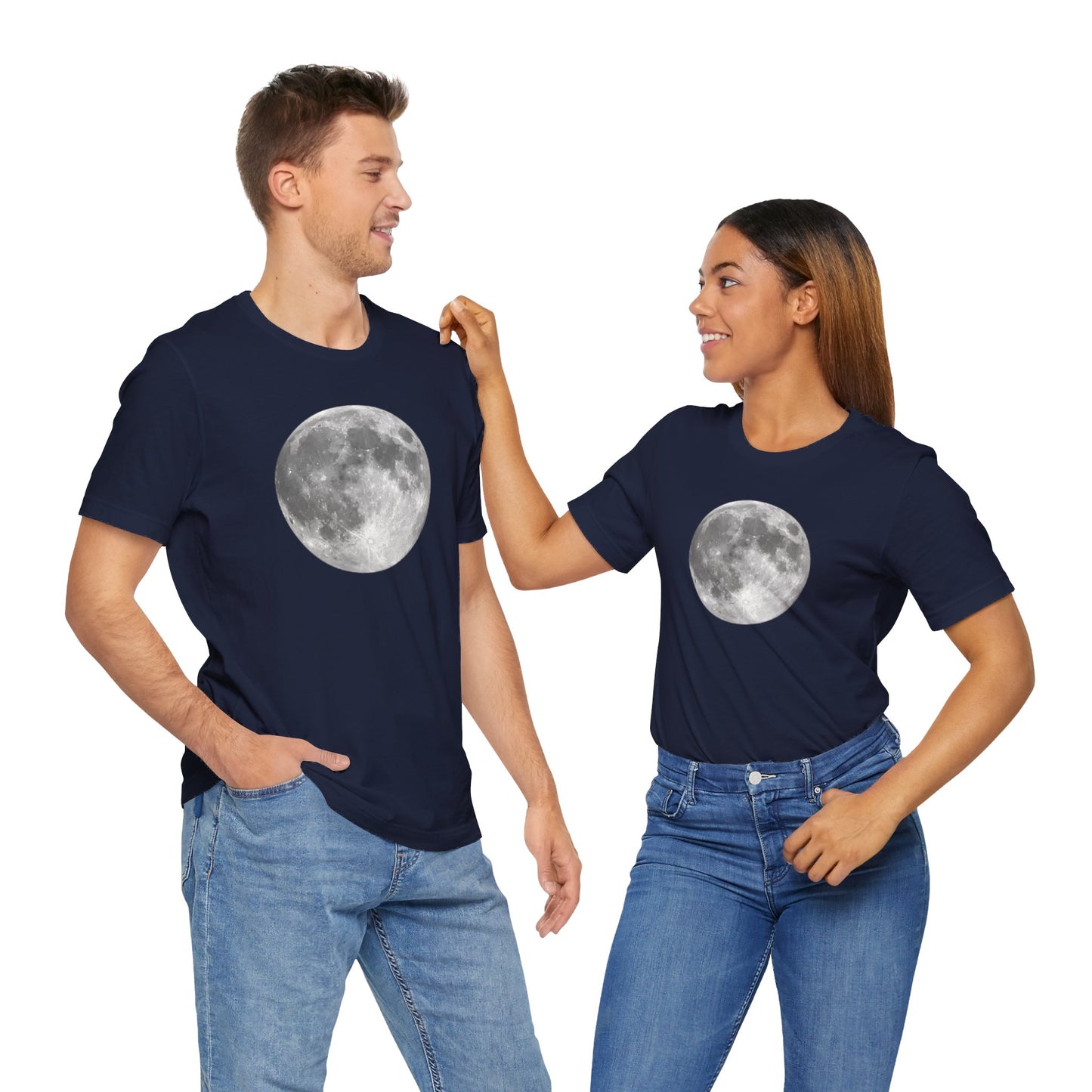 Full Moon T Shirt With Logo