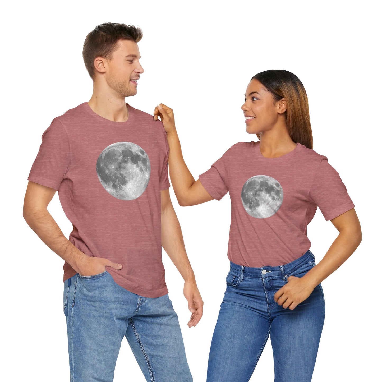 Full Moon T Shirt With Logo