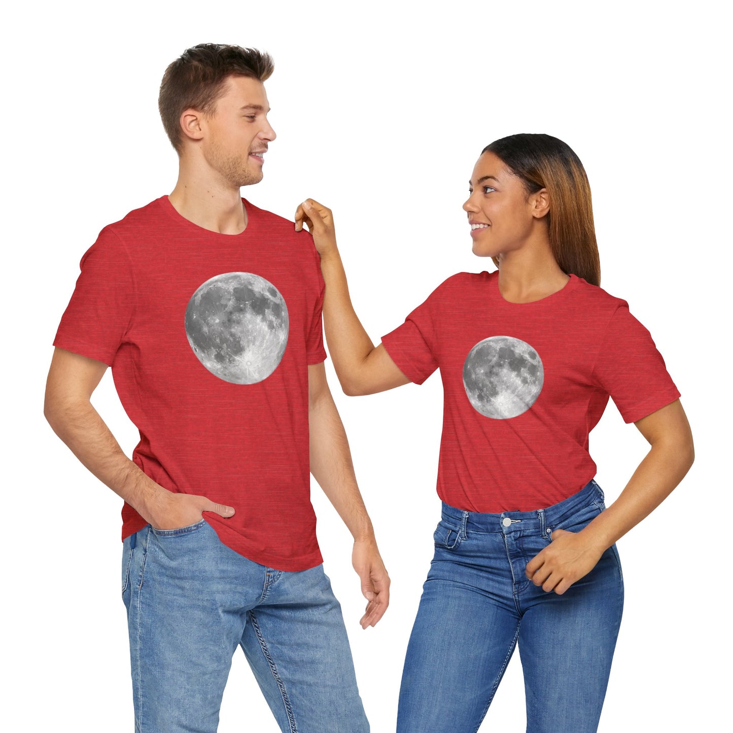 Full Moon T Shirt With Logo