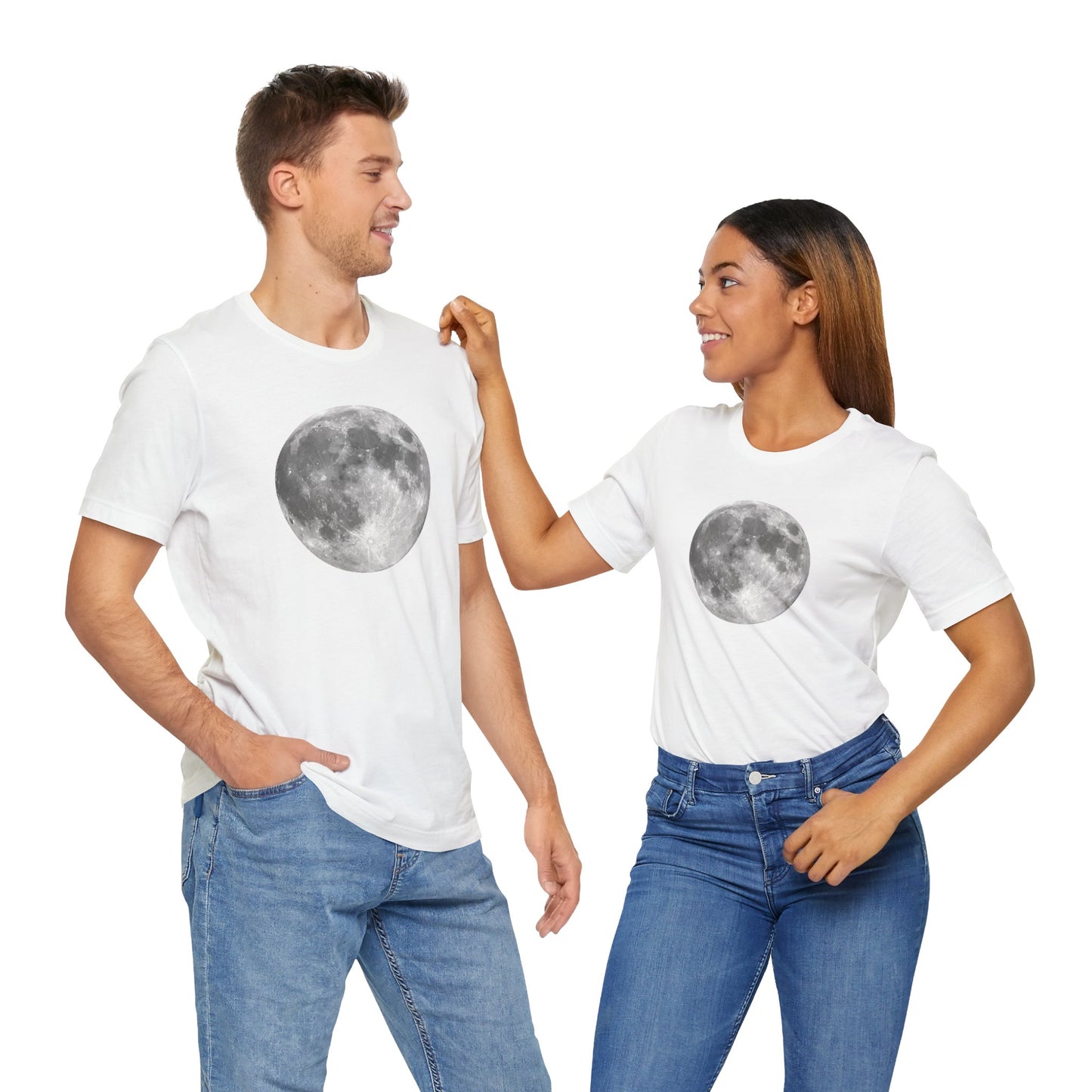 Full Moon T Shirt With Logo